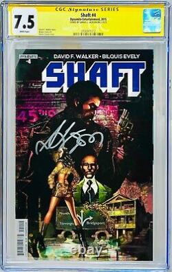 Série Signature CGC signée Samuel L. Jackson Évaluée 7.5 Shaft #4