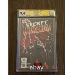 Série Signature de Mark Morales CGC 9.4 Secret Invasion #1 - Reprise de New Avengers #1