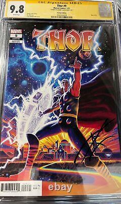 Série de signatures CGC 9.8 Thor #9 Édition variante signée par Donny Cates