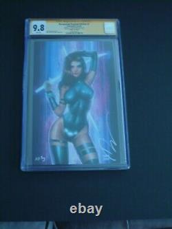 Série de signatures CGC 9.8 WP Artist proof Persuasion Preview 3B Psylocke Virgin