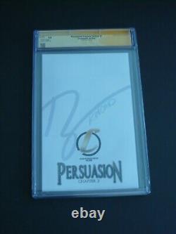 Série de signatures CGC 9.8 WP Artist proof Persuasion Preview 3B Psylocke Virgin