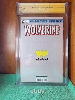 Série de signatures CGC Wolverine édition fac-similé vierge #1