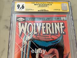 Série limitée Wolverine #1 1982 CGC 9.6 SS Série Signature Signée par Frank Miller
