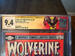 Série limitée Wolverine #1 Frank Miller 1982 CGC 9.4 Signature Series