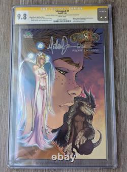 Shrugged n°1 CGC 9,8 Signature Series Michael Turner signé Wizard World 2006 Asp