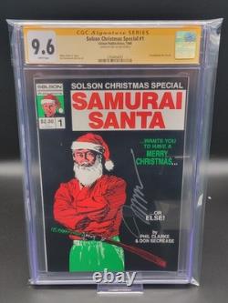 Solson Noël Spécial 1 Série Signature CGC 9.6 Signé par Jim Lee