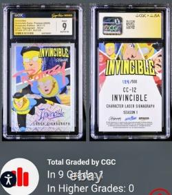 Souvenir Invincible LACC 2025 Exclusif Série Signature CGC Ryan Ottley RARE