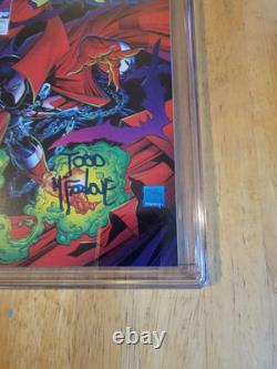 Spawn #1 1992 CGC 9.8 Pages Blanches Série Signature Autographe McFarlane