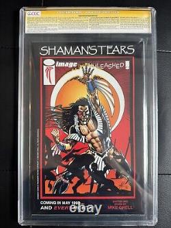 Spawn 9 CGC 9.8 Signé Jim Lee Signature Series SS Angela Gaiman