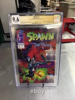 Spawn n°1 CGC 9,6 SS 1992 Image Comics signé Todd McFarlane Signature Series