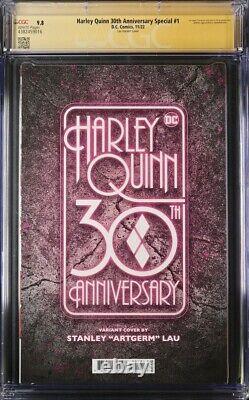 Spécial anniversaire de Harley Quinn 30e édition 1 CGC SS 9.8 signée Artgerm