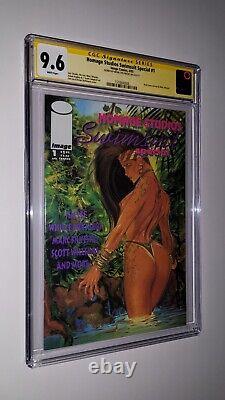 Spécial maillots de bain Homage Studios #1 (1993) CGC Signature Series 9.6