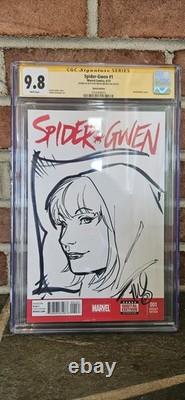 Spider-Gwen CGC Signature Series Histoire de Jason Latour Art de Robbi Rodriguez
