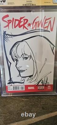 Spider-Gwen CGC Signature Series Histoire de Jason Latour Art de Robbi Rodriguez