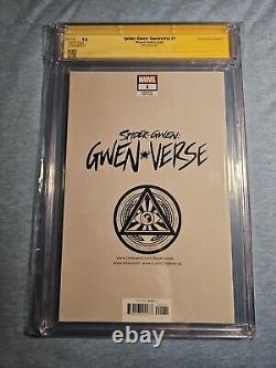 Spider-Gwen Gwenverse #1 CGC Série Signature 9.8 Signée par Sabine Rich