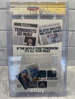 Spider-Man 1 ? CGC 9.4 ? 1990 ? Vert ? Signé SS Todd McFarlane ? Signature complète