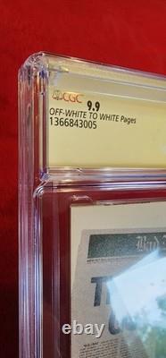 Spider-Man #1 CGC 9.9 SS Signatures de Stan Lee et Todd McFarlane. Argent '90