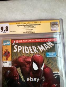 Spider-Man 1 Facsimile SS CGC 9.8 SS Signature d'Infinity ? Hommage à McFarlane