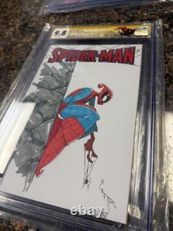 Spider-Man #1C MARVEL Comics 2022 / Série Signature CGC 9.8 Spider-Man Venom