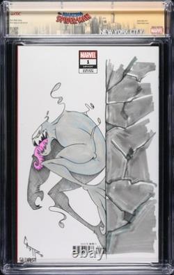 Spider-Man #1C MARVEL Comics 2022 / Série Signature CGC 9.8 Spider-Man Venom