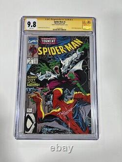 Spider-Man 2 CGC 9.8 1990 Série Signature Marvel SS Signé par Todd McFarlane 003