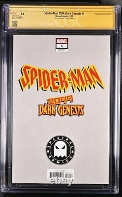 Spider-Man 2099 Dark Genesis n°1 CGC 9,8 SS SIGNÉ + DESSIN PAR GIANG ÉD. LIMITÉE 700
