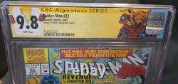 Spider-Man #23 Signé & Enveloppé CGC 9.8 Signé Par Erik Larson Série Signature Spider-Man #23 Signé & Enveloppé CGC 9.8 Signé Par Erik Larson Série Signature