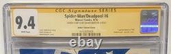 Spider-Man & Deadpool #6 Variante CGC SS 9.4 NM Signée et Dessinée par Adam Kubert