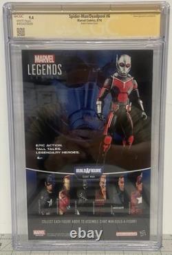 Spider-Man & Deadpool #6 Variante CGC SS 9.4 NM Signée et Dessinée par Adam Kubert