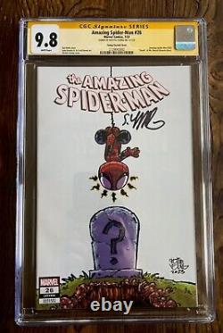 Spider-Man étonnant #26 Variante Skottie Young signée 9.8 CGC Signature Series