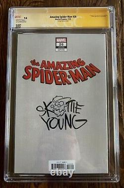 Spider-Man étonnant #26 Variante Skottie Young signée 9.8 CGC Signature Series