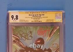 Spider-Man extraordinaire #49 CGC 9.8 Série Signature Horn Bendis 2020 Esquisse Vierge