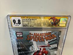Spider-Man incroyable #1 CGC 9.8 Couverture variante de la série de signatures Crain E (2018)