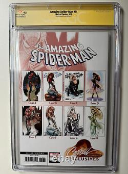 Spider-Man incroyable #14 2019 J Scott Campbell Signature Series CGC 9.8