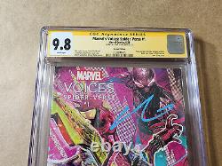 Spider-Verse #1 de Marvel's Voices signé par John Giang CGC 9.8 Signature Series