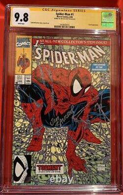 Spider-man #1 1990 Cgc Signature Series 9.8 Signé Par Jim Salicrup USA