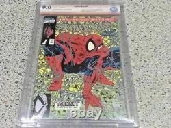 Spider-man #1 Platinum Cbcs 9.0 Série De Signatures Vérifiées (todd Mcfarlane)