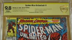 Spider-man Illimité #1 Cbcs 9,8 Comme Cgc Série Signature Ron LIM Carnage