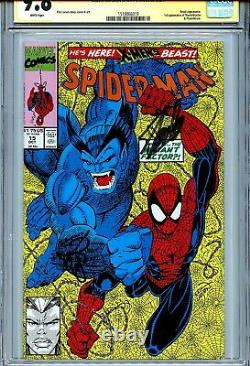Spider-man Vol 1 15 Cgc 9.8 Ss X2 Stan Lee Larsen 1er Masterblaster Powerhouse
