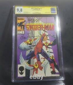 Spider-man Web Of 2 Signature Series Ss Cgc 9.8 Wp 1985 Mcu Film Rare Disney 1