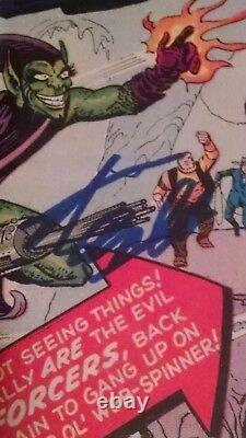 Stan Lee A Signé Amazing Spider-man #14 Cgc 3.0 Signature Série 1er Green Goblin