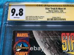 Star Trek/X-Men #1 Marvel CGC SS 9.8 NM/MT Signé par Marc Silvestri
