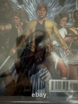 Star Wars #1 2015 CGC 9.6 Signé Stan Lee