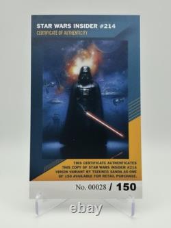 Star Wars Insider n°214 2022 CGC 9,8 Variante Virginie Signée Hayden Christensen