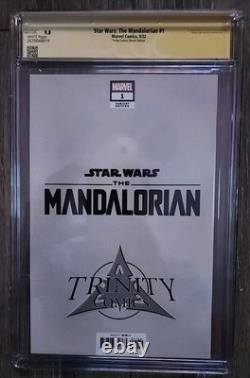 Star Wars Mandalorian #1 Virgin SKETCH CGC 9.8 SS SDCC 2022 Adi Granov SIGNÉ