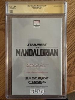 Star Wars The Mandalorian n°1 Mike Mayhew CGC 9,8 Signature Series