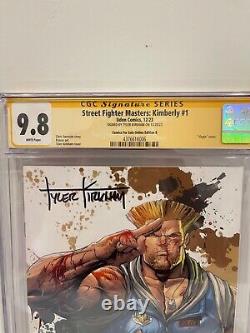 Street Fighter # 1 CGC 9.8 Série de signatures d'artistes Tyler Kirkham