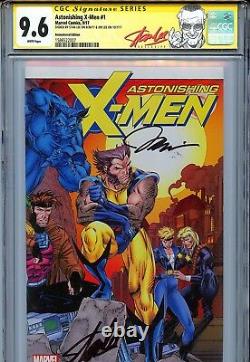 Stupéfiant X-men Vol 4 1 Cgc 9,6 Ss X2 Couverture Remasterisée Stan Lee Jim Wolverine