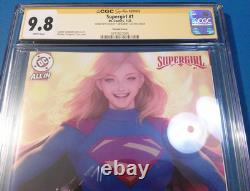 Supergirl #1 Variante Artgerm Lau Série Signature CGC 9.8 NM/M Gem Wow