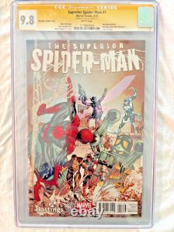 Superior Spider-Man #1 SS CGC 9.8 Variante Signée par Stan Lee Série de Signatures